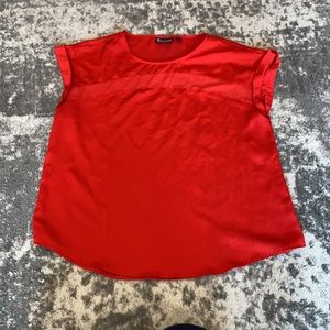 Red and black New York and Co. shirts